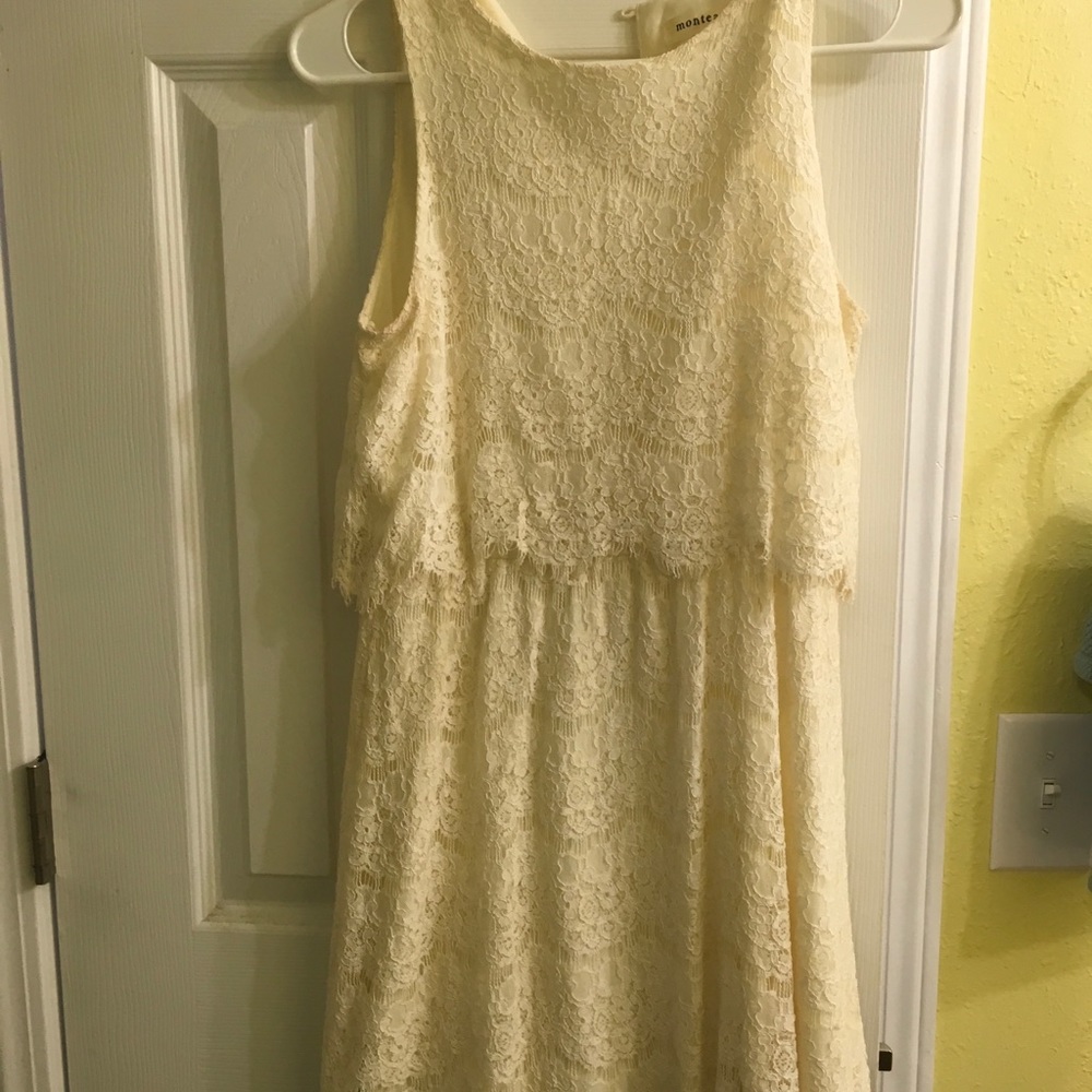 Off white lace dress
